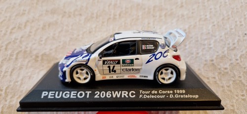 Diecast rally car - 1/43,