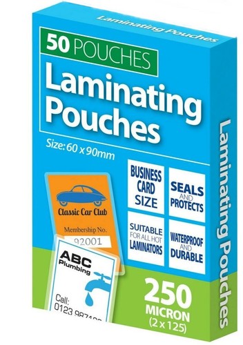 Laminating pouches id - 50,