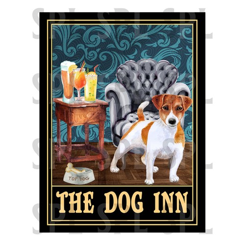 The dog inn - dog, russell