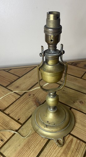 Antique brass ships gimbal - antique,
