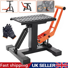 Adjustable Motocross Lift Stand Motorcycle Hydraulic Jack Dirt Bike 440Lbs Tool