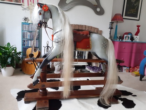 Antique ayres rocking horse - ayres, 44
