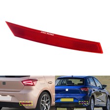 For Seat Ibiza KJ1 2017-2021 Rear Bumper Reflector Assembly No Light Right Side