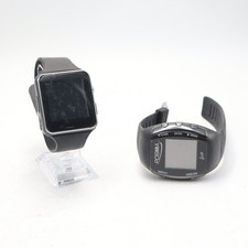 POSMA GM2 Golf GPS Watch 46mm + Unbranded Smartwatch Lot - Untested For Parts