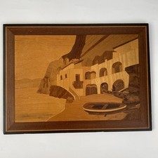 Marquetry Picture Seascape