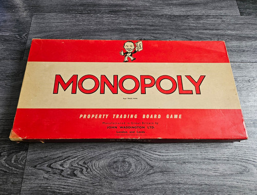 Vintage waddingtons monopoly - vintage,