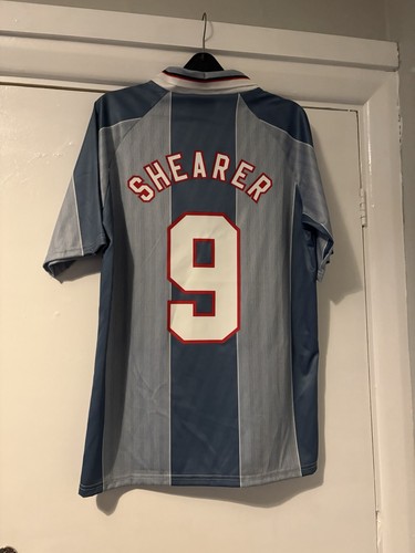 England away shirt shearer - shirt, 9
