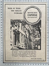 Wills Capstan  - 1937 Press Cutting 428