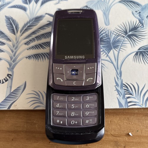 Samsung sgh e250i purple - samsung, sgh-e250i