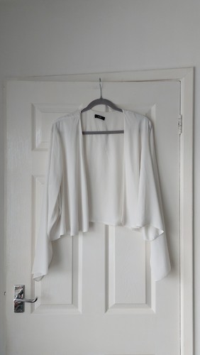 Wallis ivory cropped jacket - cropped,
