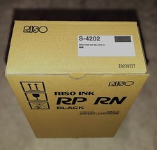 Genuine Riso S4202 Black Ink