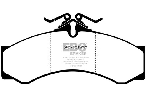 Ebc ultimax front brake - brake, pads