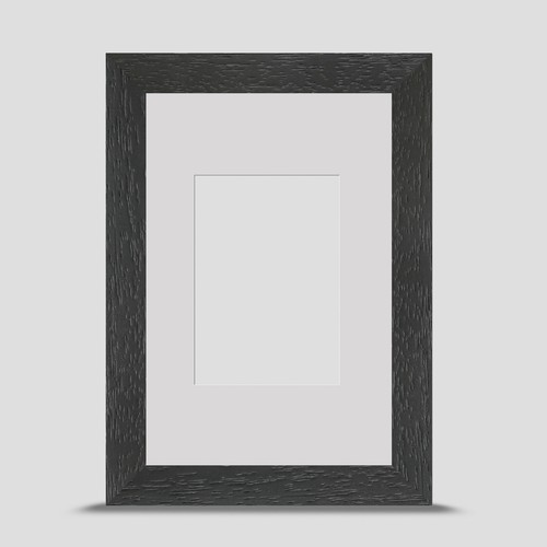 Grey photo frame 6x4 - photo,