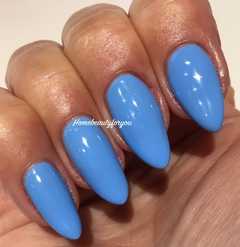 Bluesky gel nail polish - gel, blue