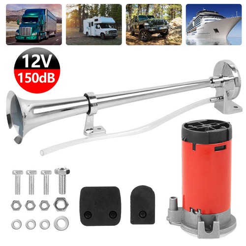 12v single trumpet air - single, horn