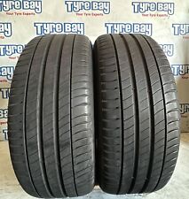 2x 225/55/17 97W MICHELIN PRIMACY RUNFLAT TREAD 5mm REF D129  2255517 TYRES