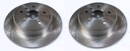 Set brake discs rear toyota - discs,