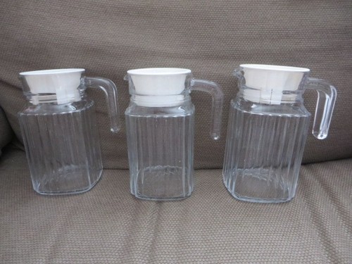 Arc ribbed glass - glass, fridge