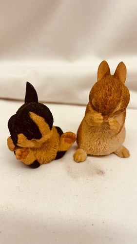 Rabbit figurines - rabbit, (ornament)