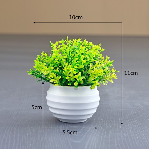 Faux plastic potted - plastic, plant