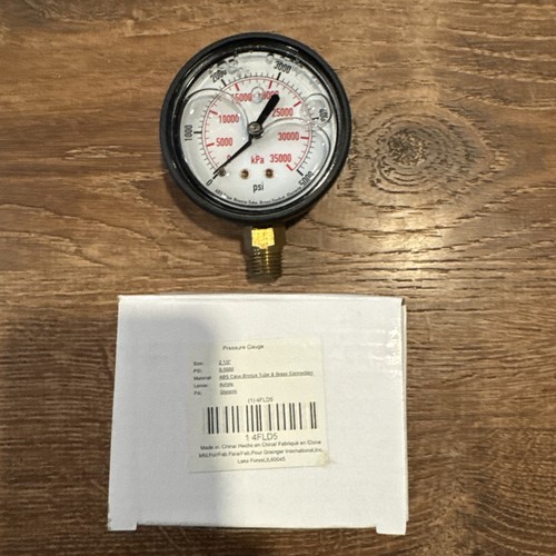 Silicon oil filled - 2.5”,
