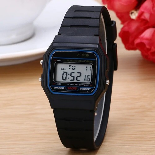 Casio 91w 1yer digital wrist - f-91w-1yer,