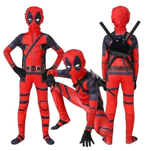 Kids deadpool costume mask - costume,