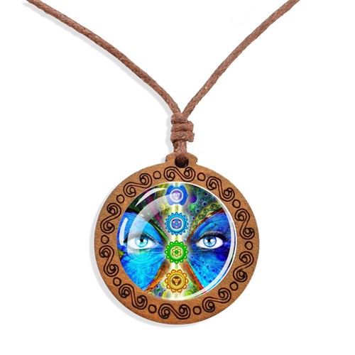 Chakra eye necklace - eye,