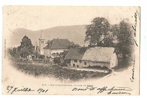 Lac aiguebelette village - lac,