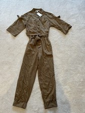 H&M Brown Jumpsuit Boiler Suit