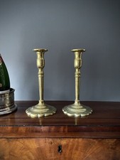 Pair Of Georgian Antique Brass