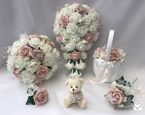 Wedding flowers ivory rose - wedding,
