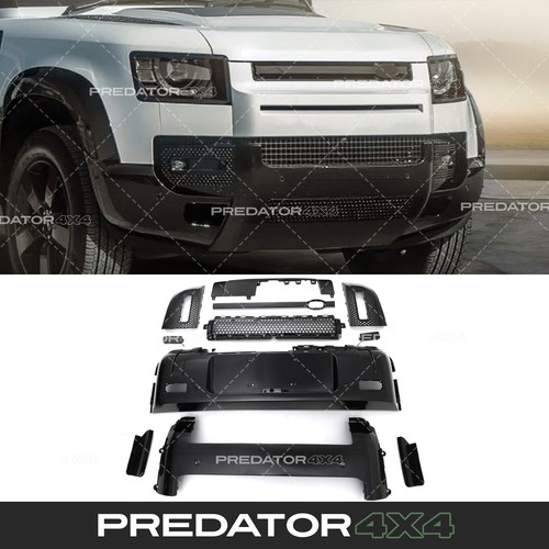 Gloss black body kit front - body,