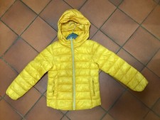 NEXT Mustard Yellow Lined Hooded Puffa Jacket, Age 6yrs
