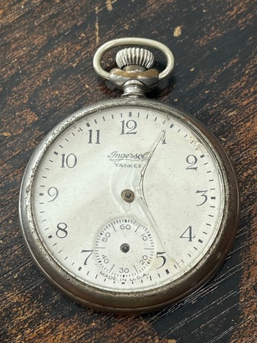 Vtg yankee ingersoll pocket - ingersoll,