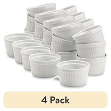 White Porcelain Ramekin 4-Pack