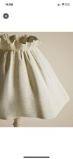 Gathered  Linen Lampshade M&S 