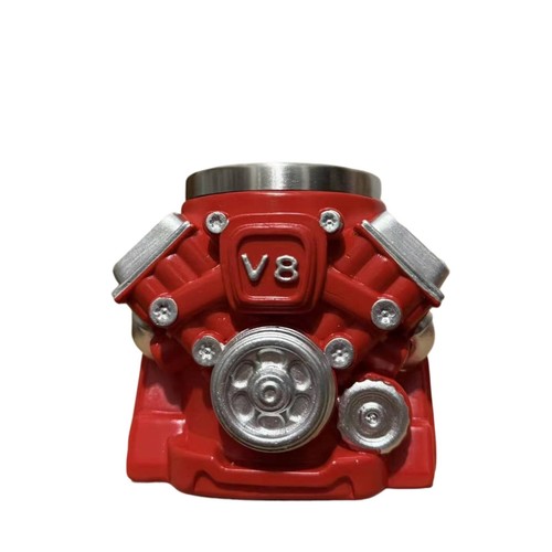Engine block mug sculpted - engine,