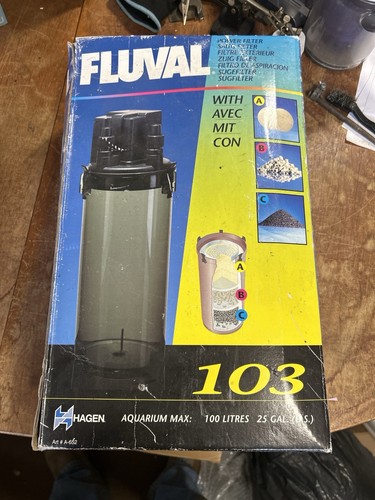 Fluval 103 external - 103, aquarium