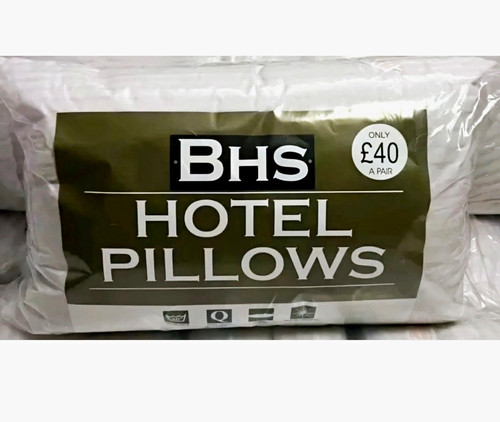 Bhs hotel style pillows - bhs,