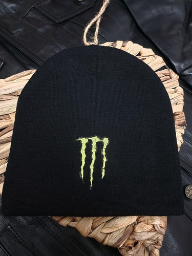 Monster beanie knitted woolen - monster,
