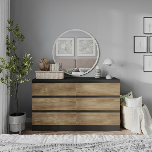 Wooden chest drawers - chest, 6