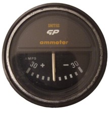 Vintage Smiths GP Amp Meter 2"