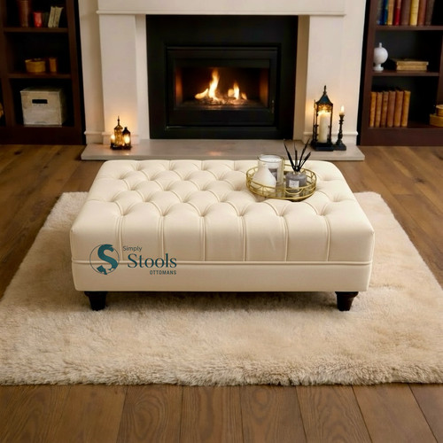 Elaina velvet footstool - elaina,