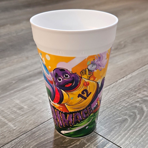 Mcdonald grimace plastic - mcdonald's,