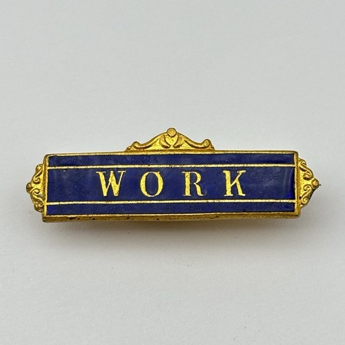 Vintage work blue - vintage, merit