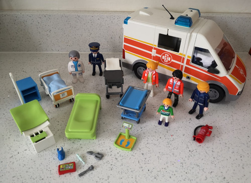 Playmobil ambulance and - ambulance,