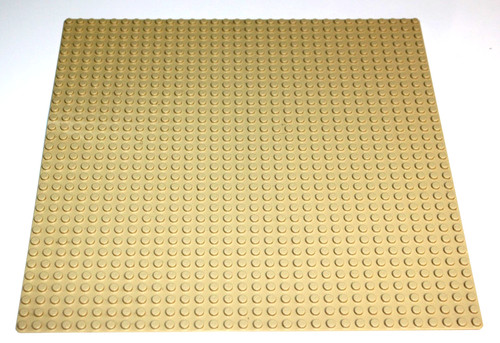 Lego tan baseplate - tan, x