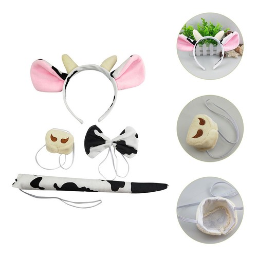 Cute plush cow costume kit - plush,