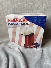 Brand New American Popcorn Maker Red Global Gourmet GG010 Sensio Home Boxed
